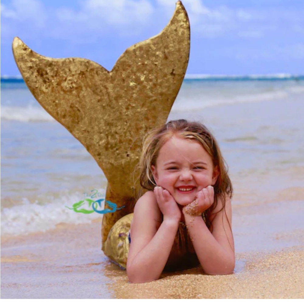 Mermaid tail- swimmable for children!